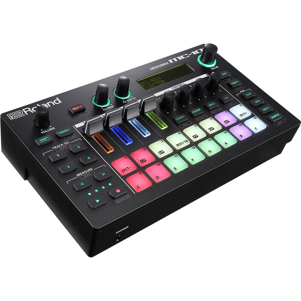 Roland MC-101 Groovebox with Magma CTRL Case