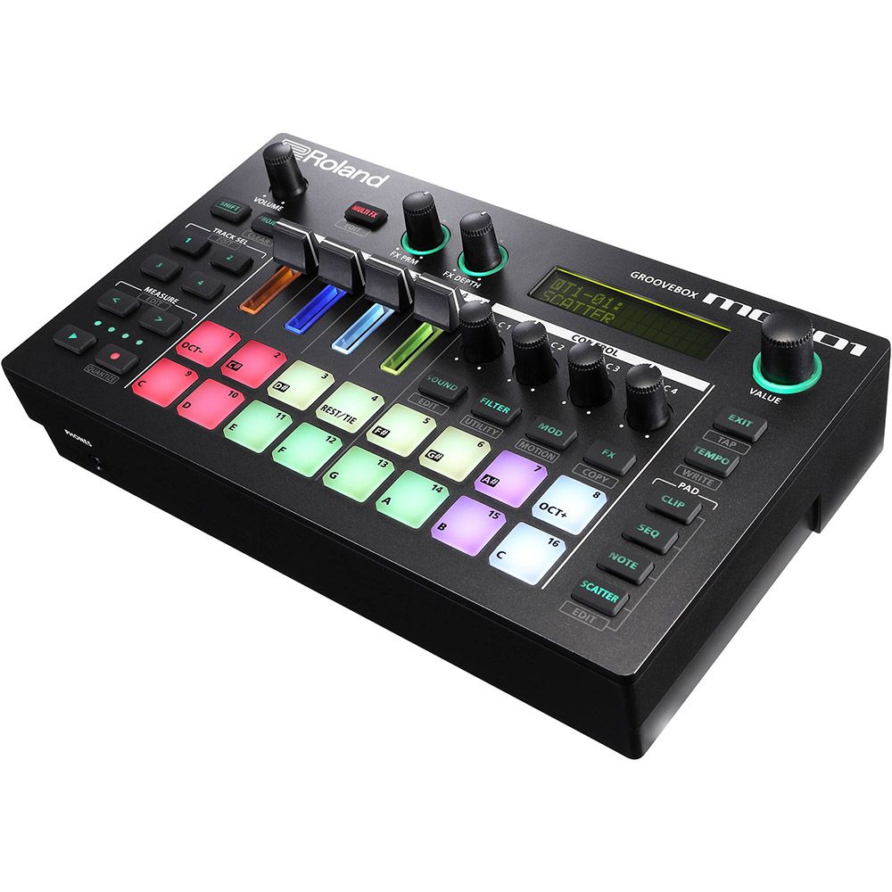 Roland MC-101 Groovebox with Magma CTRL Case
