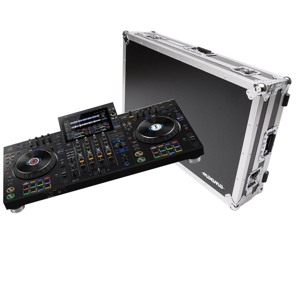 AlphaTheta XDJ-AZ with Magma 41038 Controller Case with Wheels