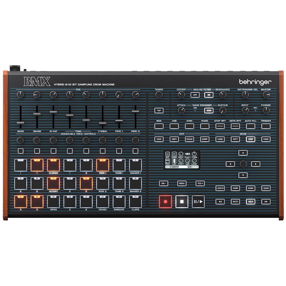 Behringer BMX Hybrid Sampling Drum Machine