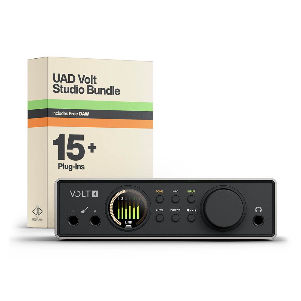 Universal Audio Volt 4 Gen 2 USB Audio Interface with FREE UA Software