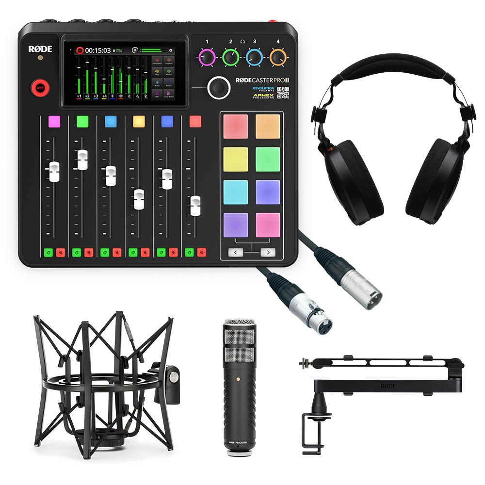 RODE Microphones Solo PROCASTER Production Package