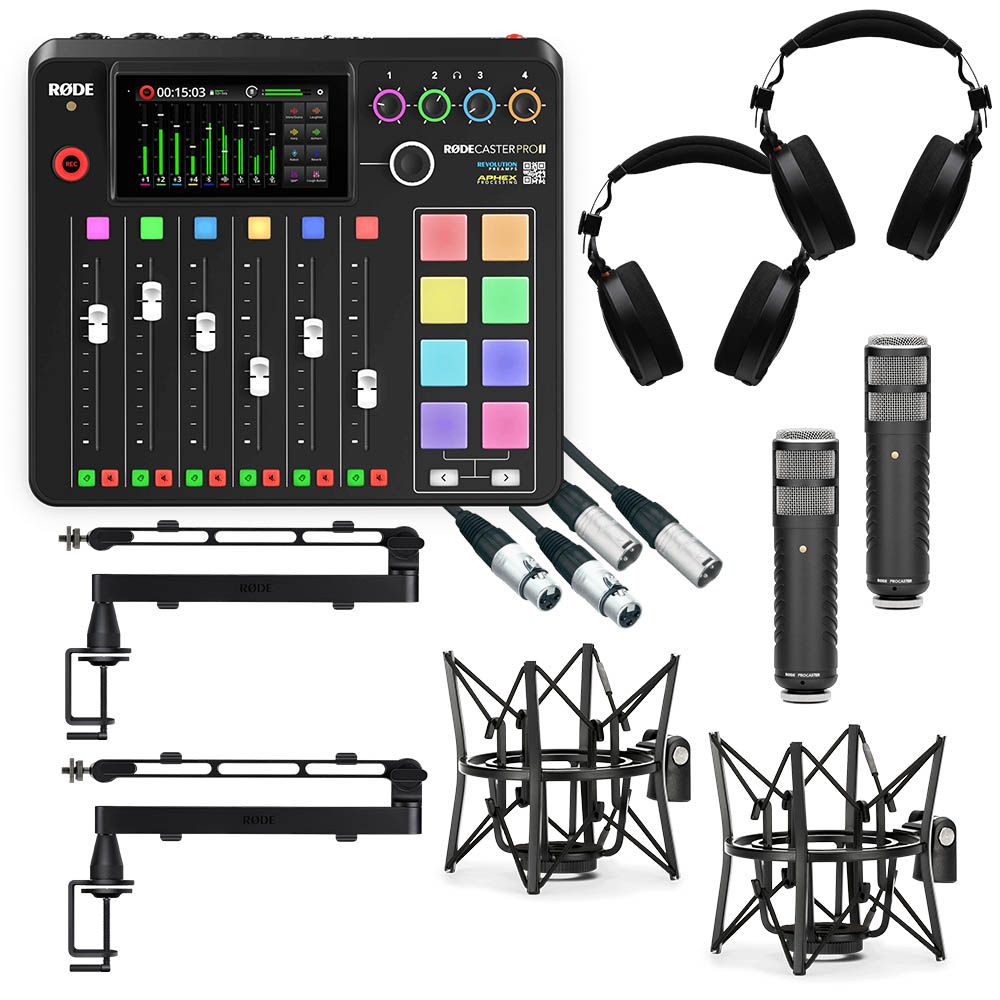RODE Microphones Duo PROCASTER Production Package