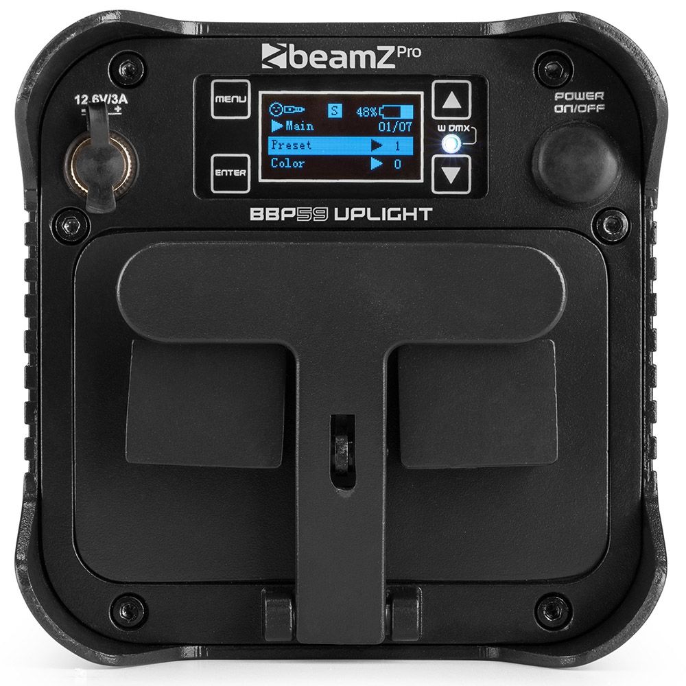BeamZ PRO BBP59 Battery Uplight Par
