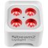 Beamz BBP90W Battery Uplight Par 4x 4W (White)