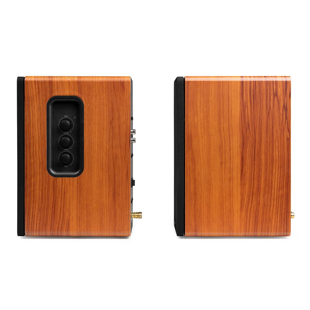 Audizio KS01 Active Bookshelf Speaker Set 80W Wood