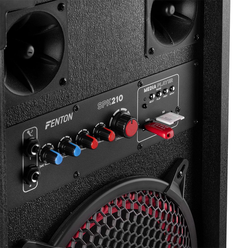 Fenton SPK-210 PA Active Speaker Set