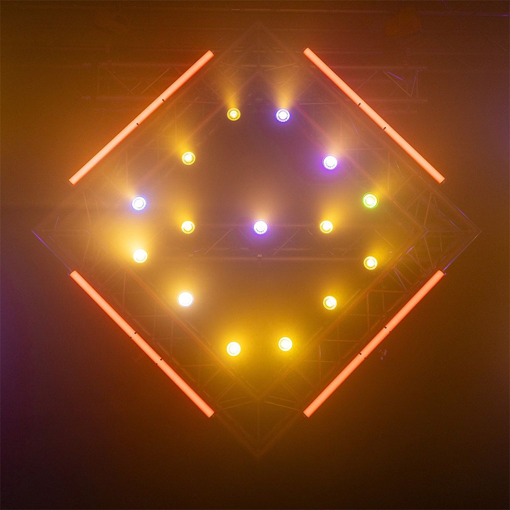 BeamZ PRO NEUTRON-DOT TM Linkable 60W WW+Amber+RGB