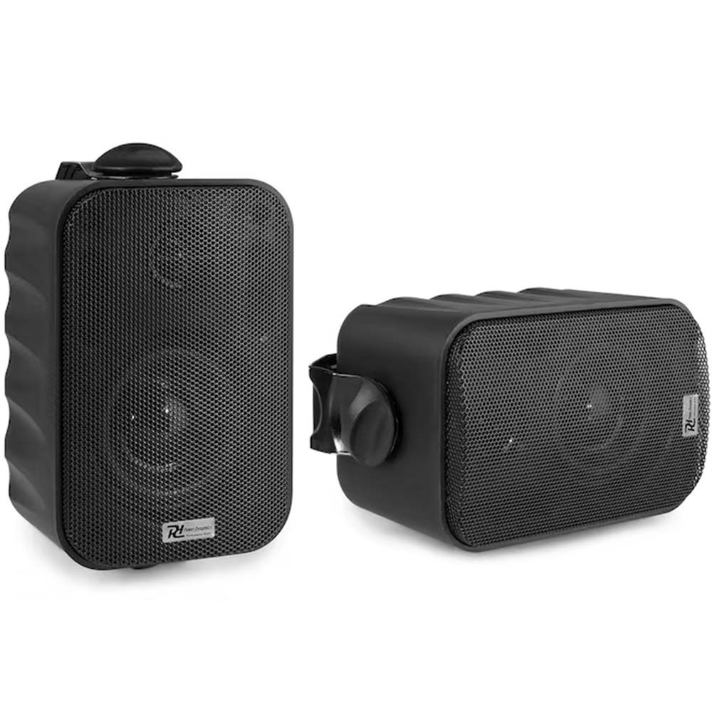 Power Dynamics BG030V Speaker Set, 3" 60W, Black