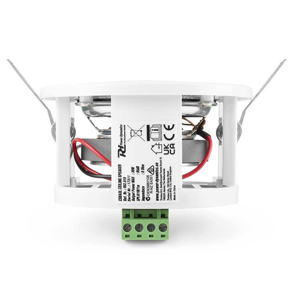 Power Dynamics CSBA3L 3" Compact Small Ceiling Speaker