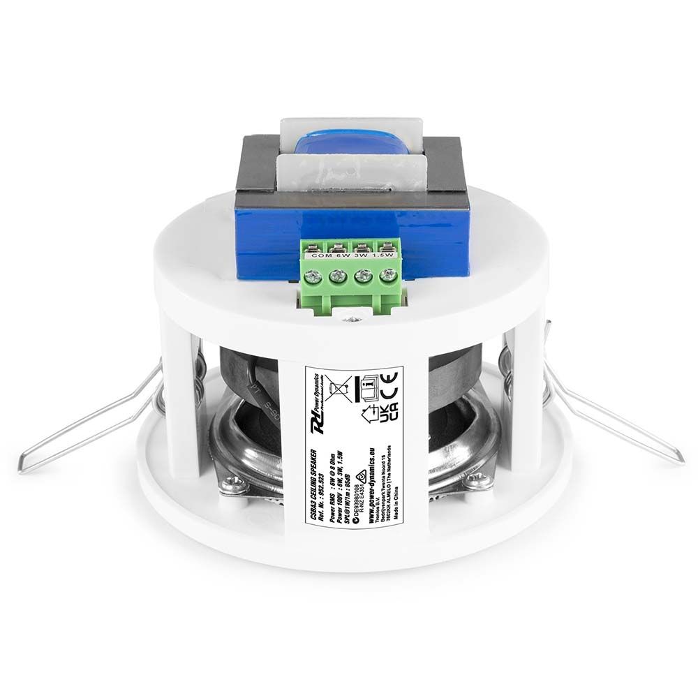 Power Dynamics CSBA3 100V Compact Ceiling Speaker