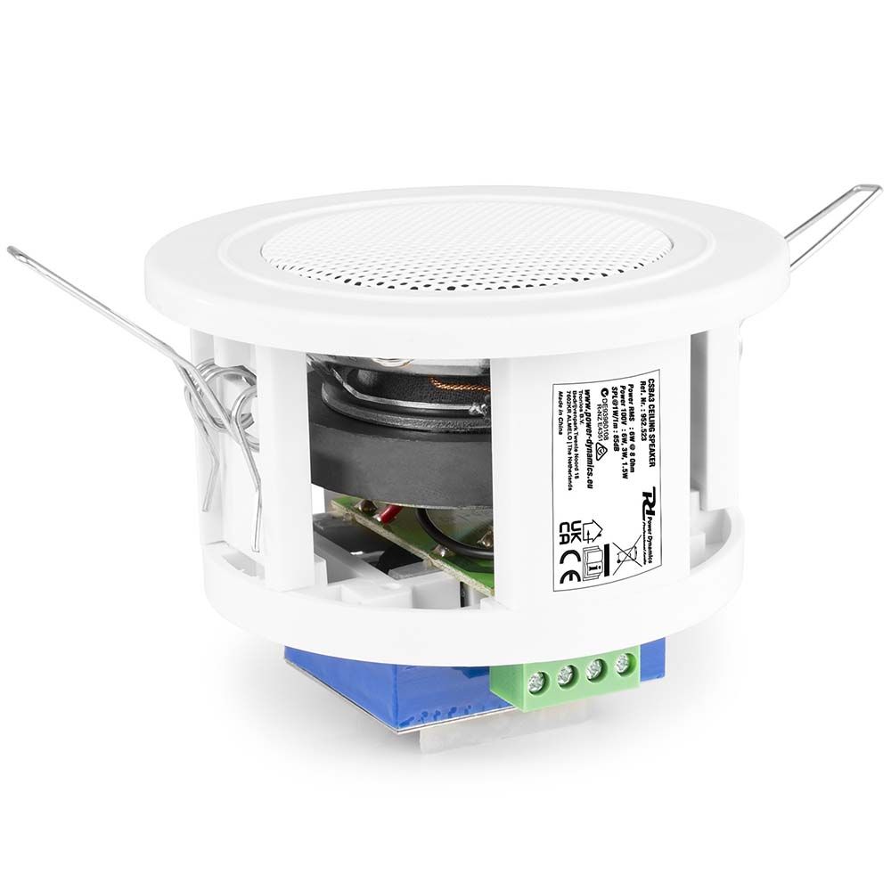Power Dynamics CSBA3 100V Compact Ceiling Speaker