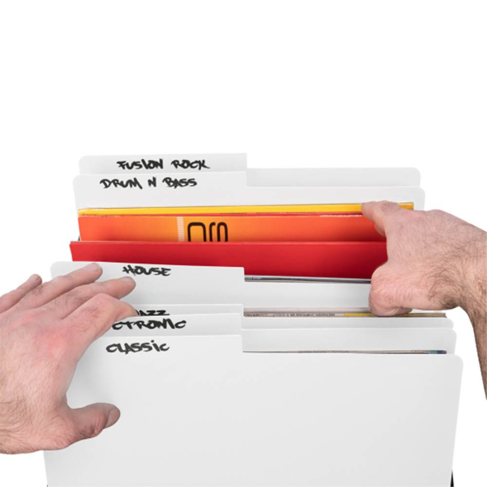 Glorious Vinyl LP Divider Set (White)