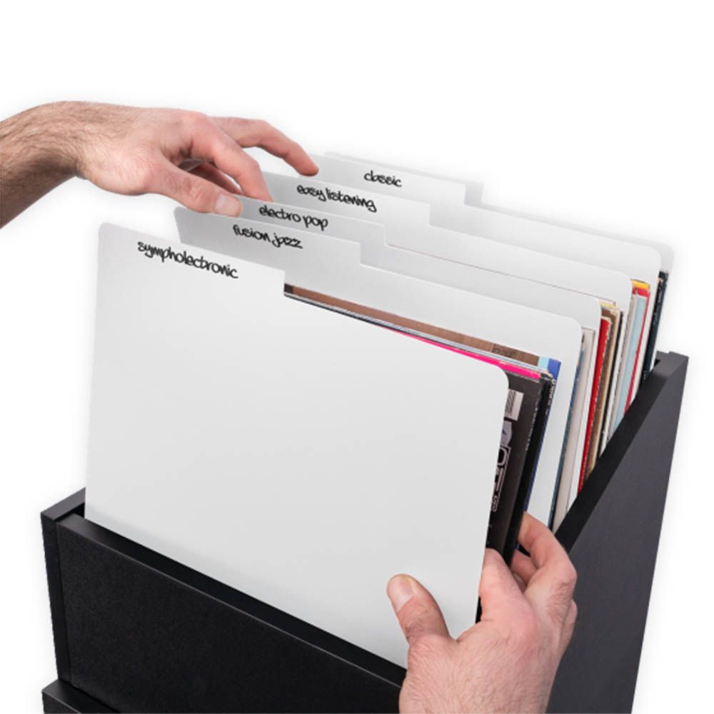 Glorious Vinyl LP Divider Set (White)