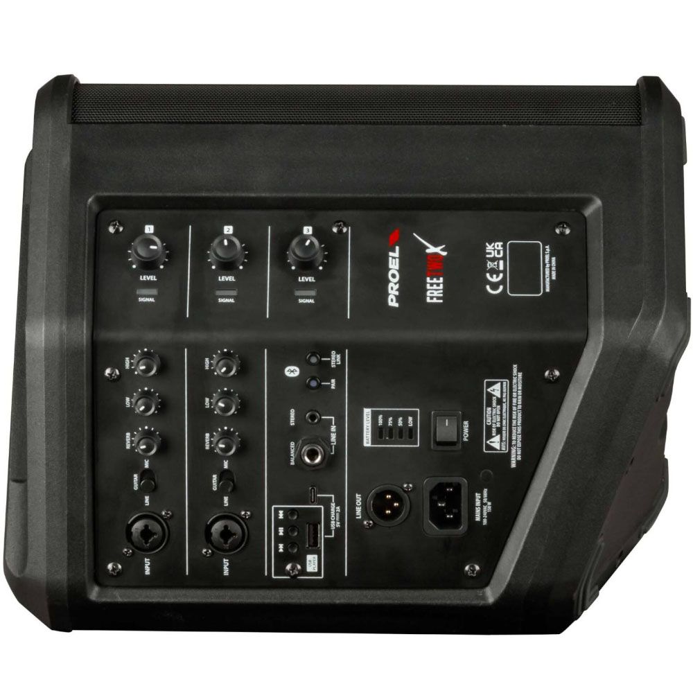 Proel FREETWOX All-in-One Battery-Powered Personal PA System