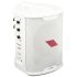 Proel FREETWOXWH Battery-Powered Portable PA System with Mixer &amp; Bluetooth (White)