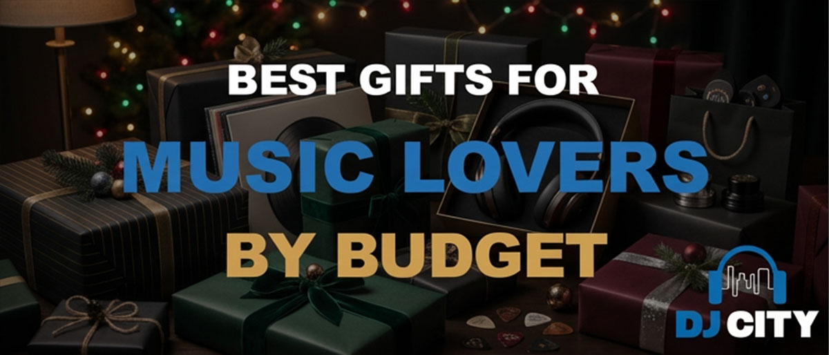 best gifts for music lovers by budget header image for blog article